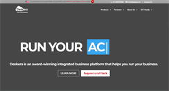 Desktop Screenshot of deskera.in